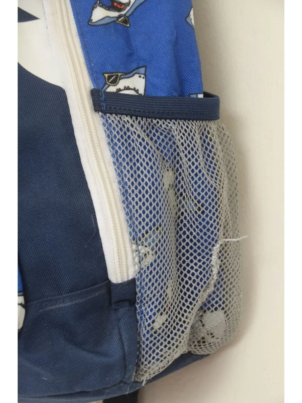OshKosh B'gosh Children's Shark Backpack School Bag Blue Fin Full Size